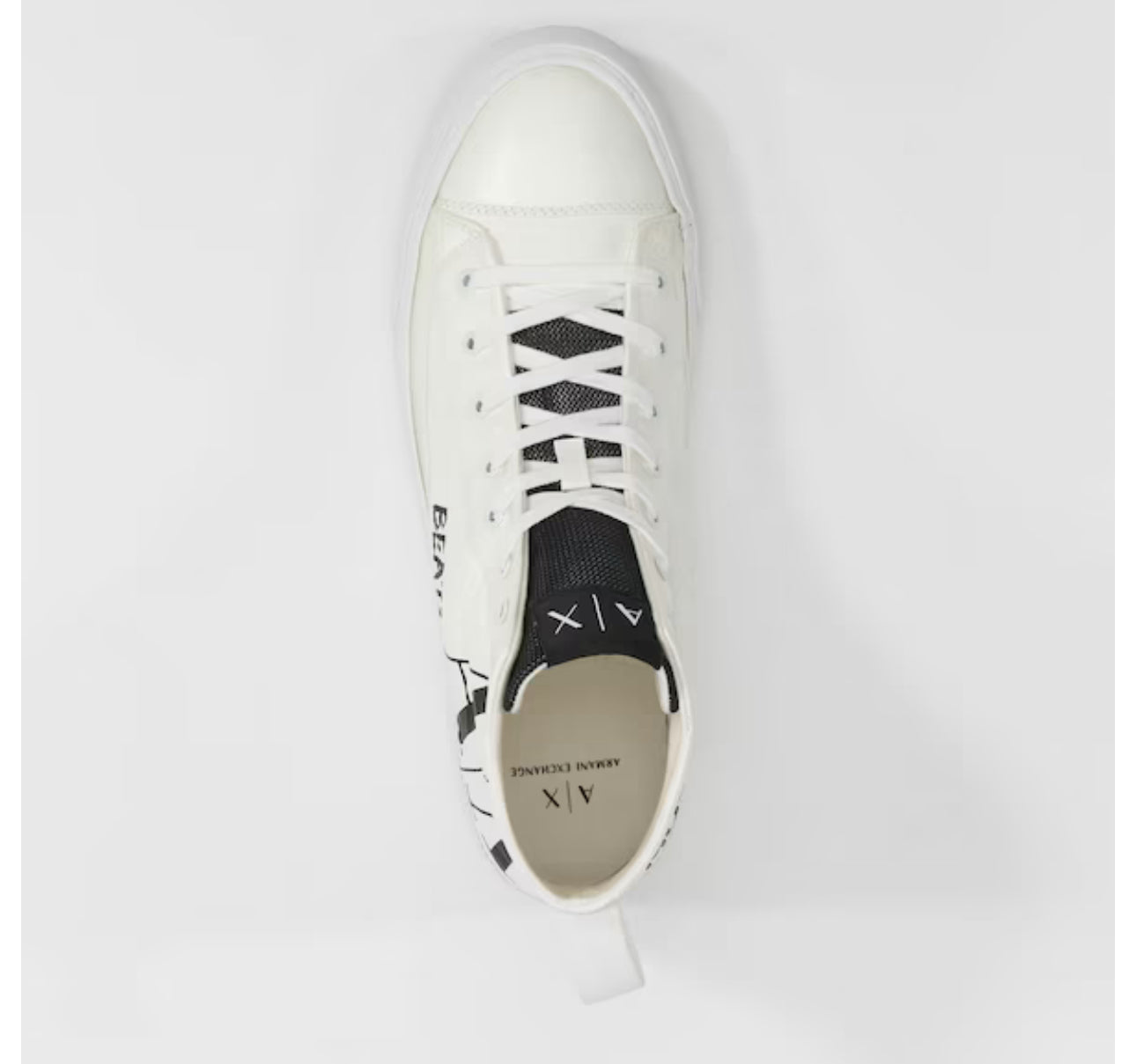 ARMANI Exchange BEATS OPT WHITE SNEAKERS