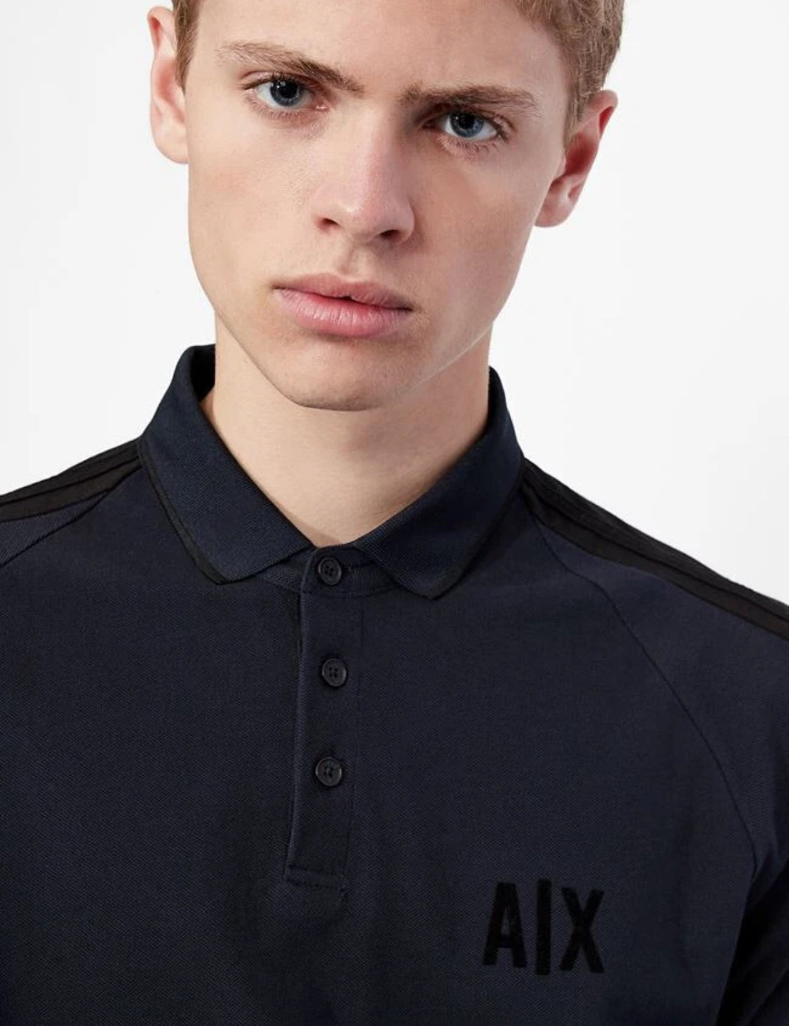 Armani Exchanges Polo Shirt Navy