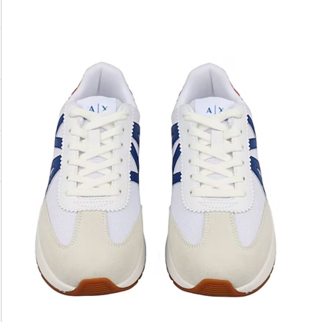 ARMANI EXCHANGE LEATHER SNEAKERS