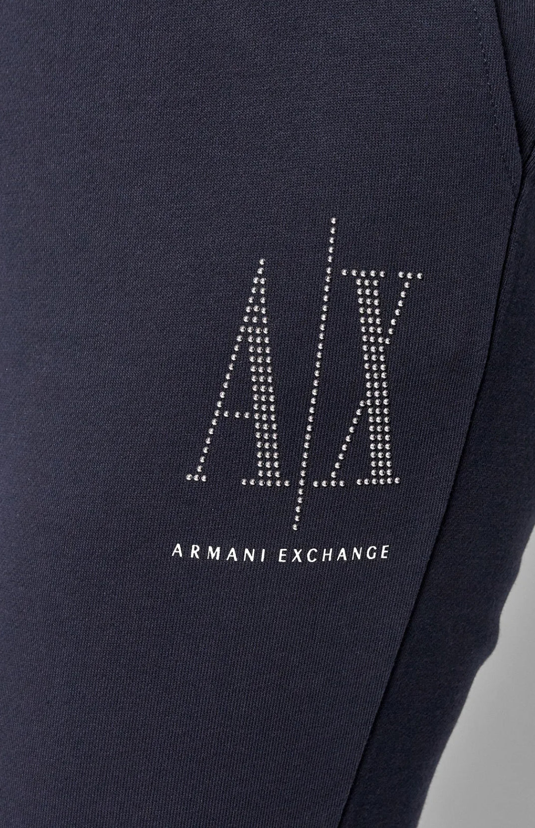armani exchange women’s navy trouser