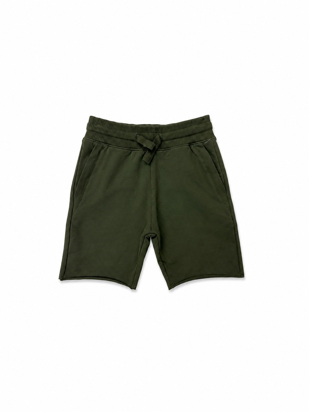 Jordan Craig Boys Kids Dual Zipper Pocket Shorts – Army Green