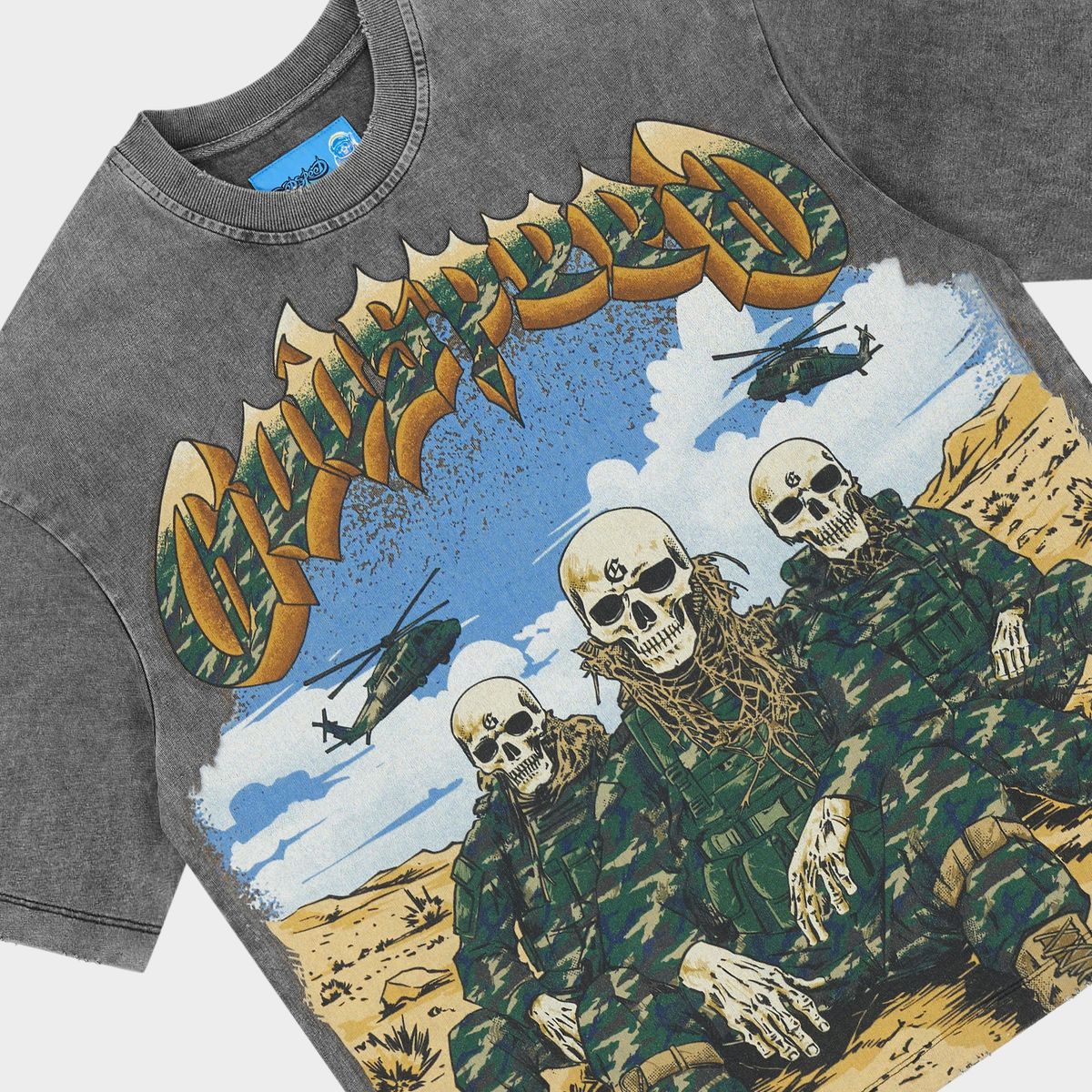 Godspeed Squadron NG T-shirt (Grey Wash)