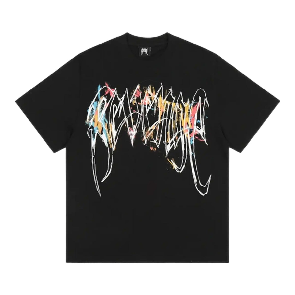 Revenge X Lil Durk Painting T-Shirt -Black