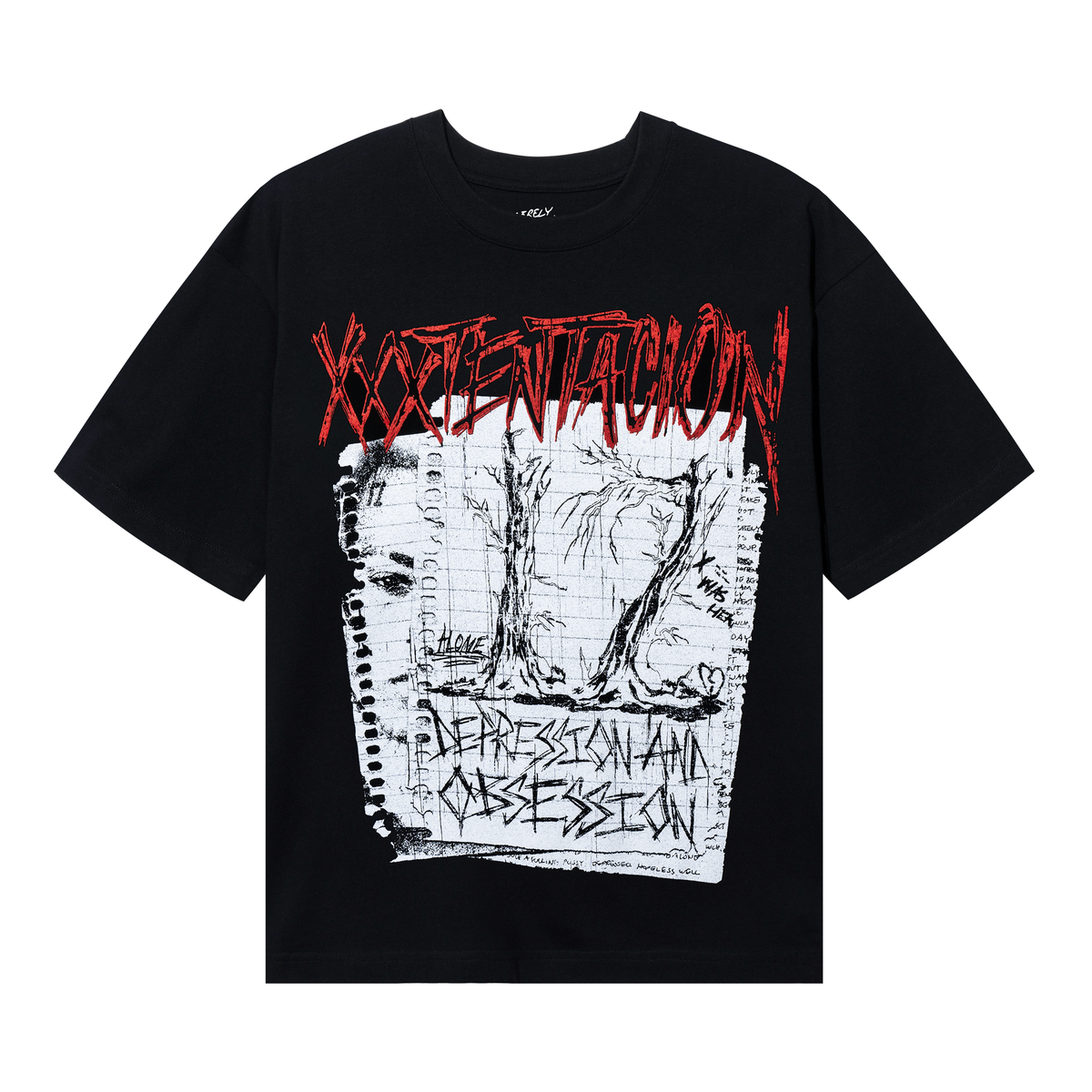 XXXTentacion Depression And Obsession Tee – Black