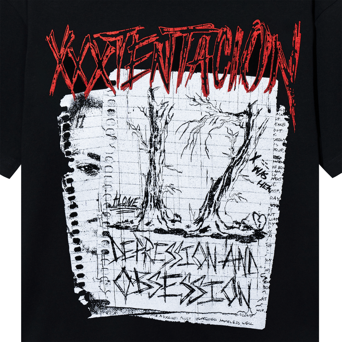 XXXTentacion Depression And Obsession Tee – Black