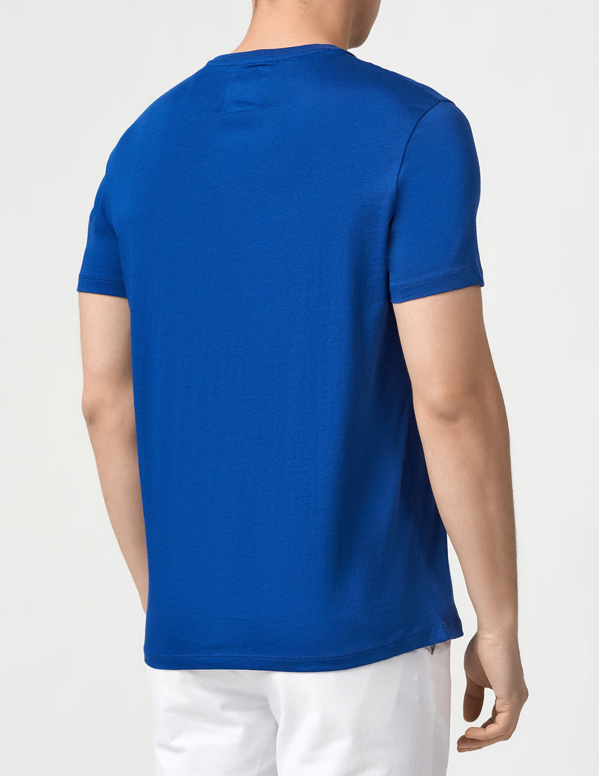 Armani Exchange Icon Logo AIX Royal Blue T-Shirts