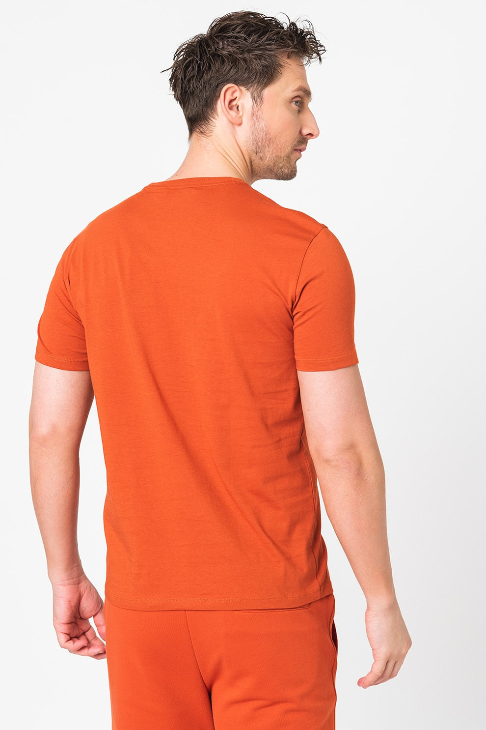 Armani Exchange Icon Logo AIX Orange T-Shirts