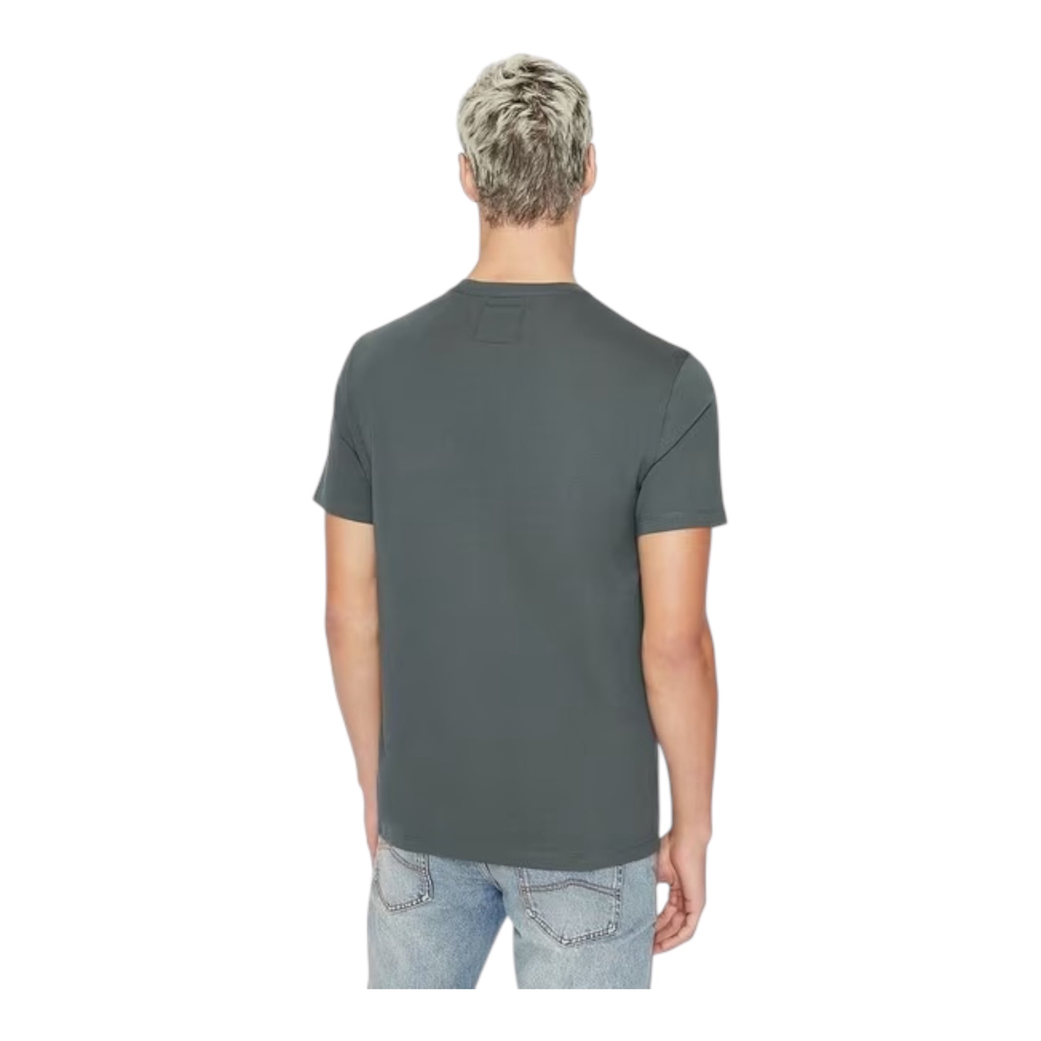 Armani Exchange Icon AIX Logo Dusty Olive T-Shirts