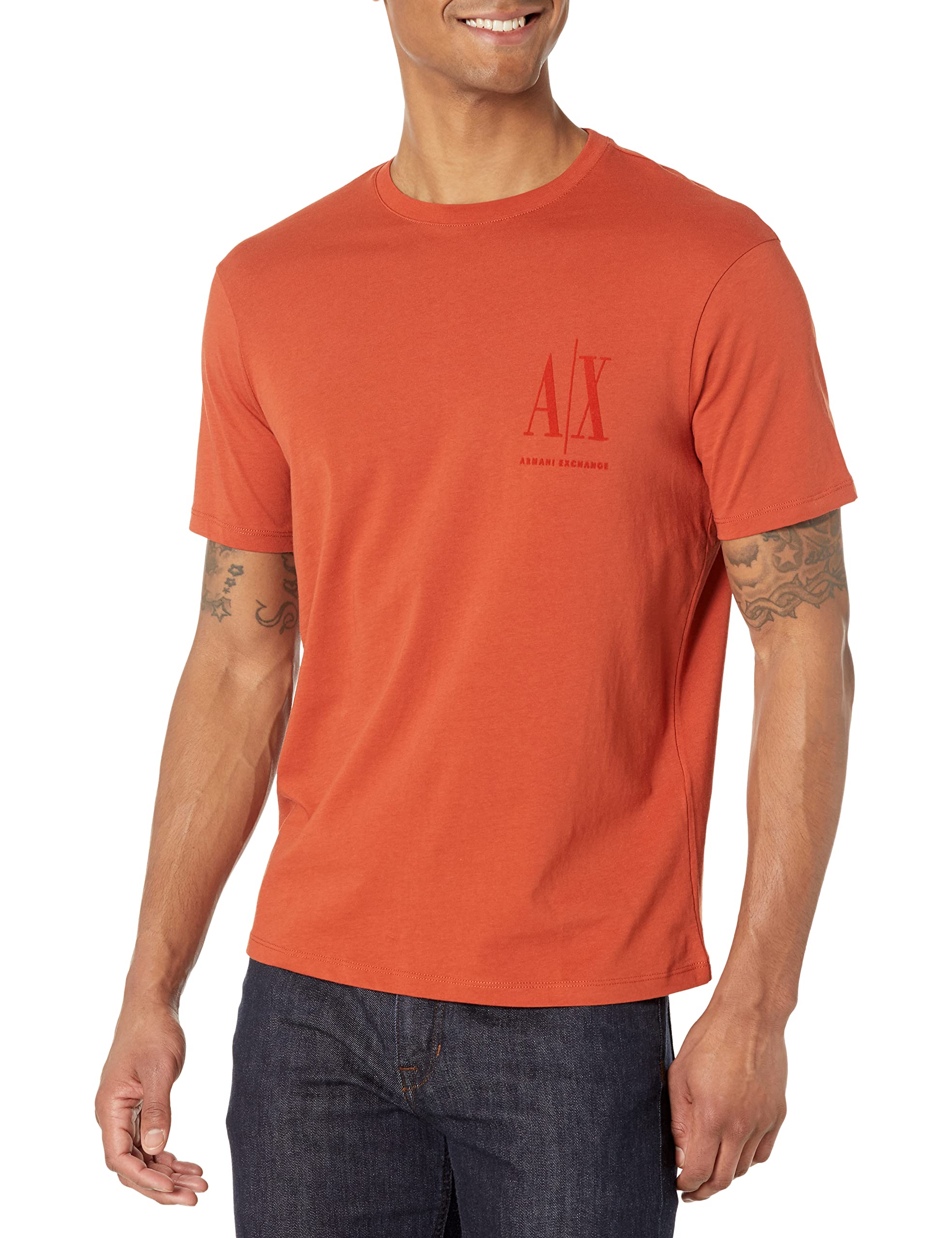 Armani Exchange Orange T-Shirts