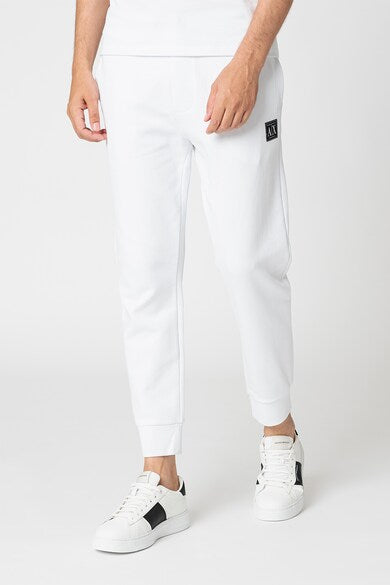 armani exchange white trouser men pants