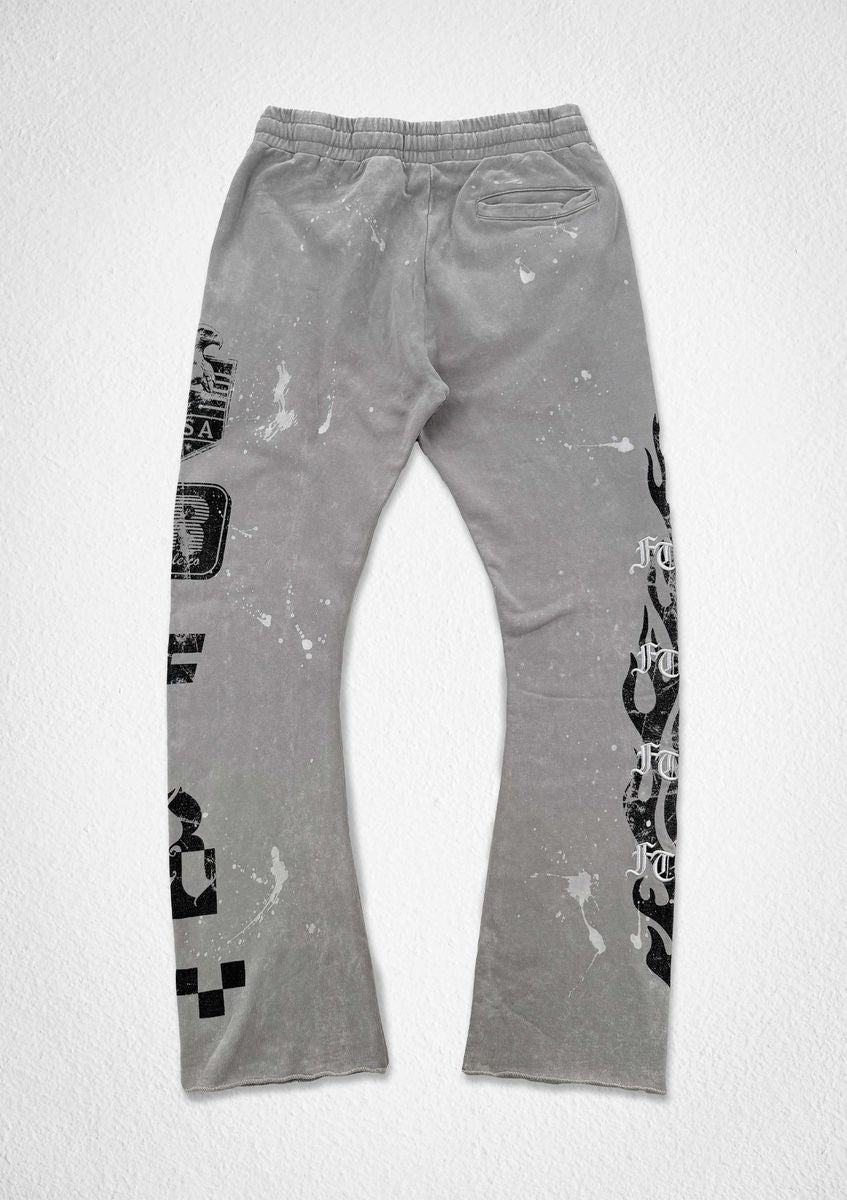 FIRST ROW DENIM NO LIMITS NO REGRETS HOODIE & PANTS SETS