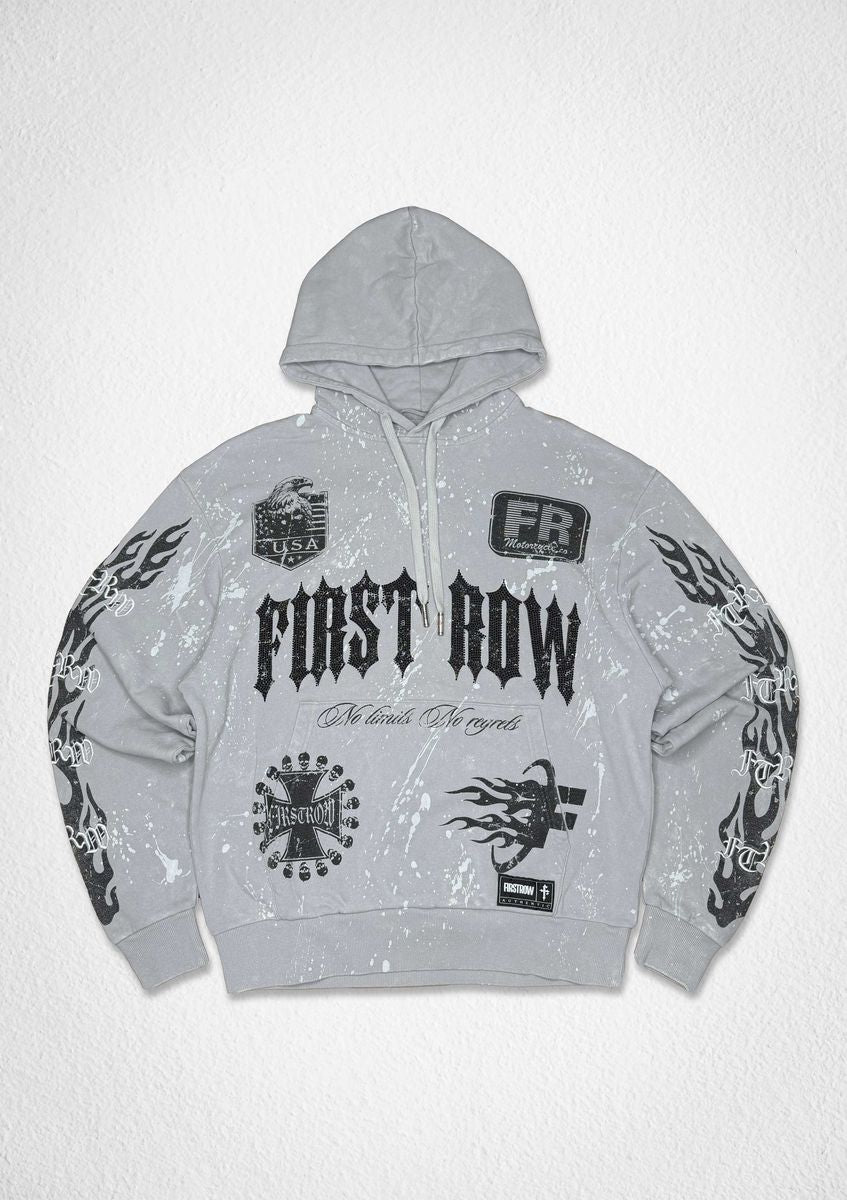 FIRST ROW DENIM NO LIMITS NO REGRETS HOODIE & PANTS SETS