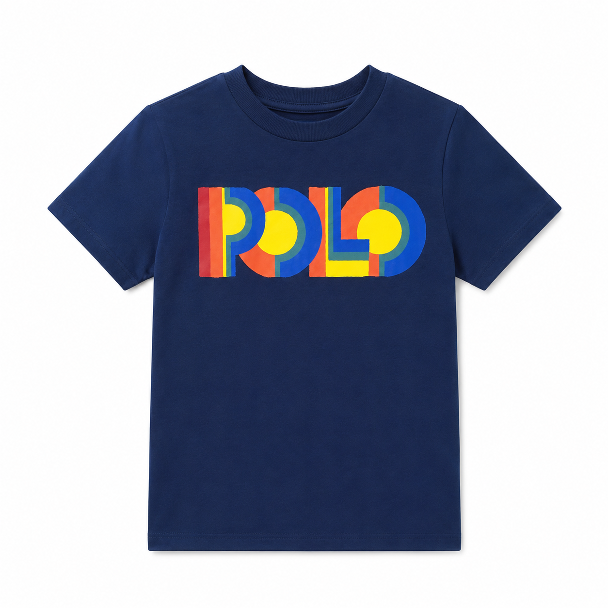 Polo Ralph Lauren Boys Navy Logo T-Shirt | Soft Cotton Crew Neck Tee