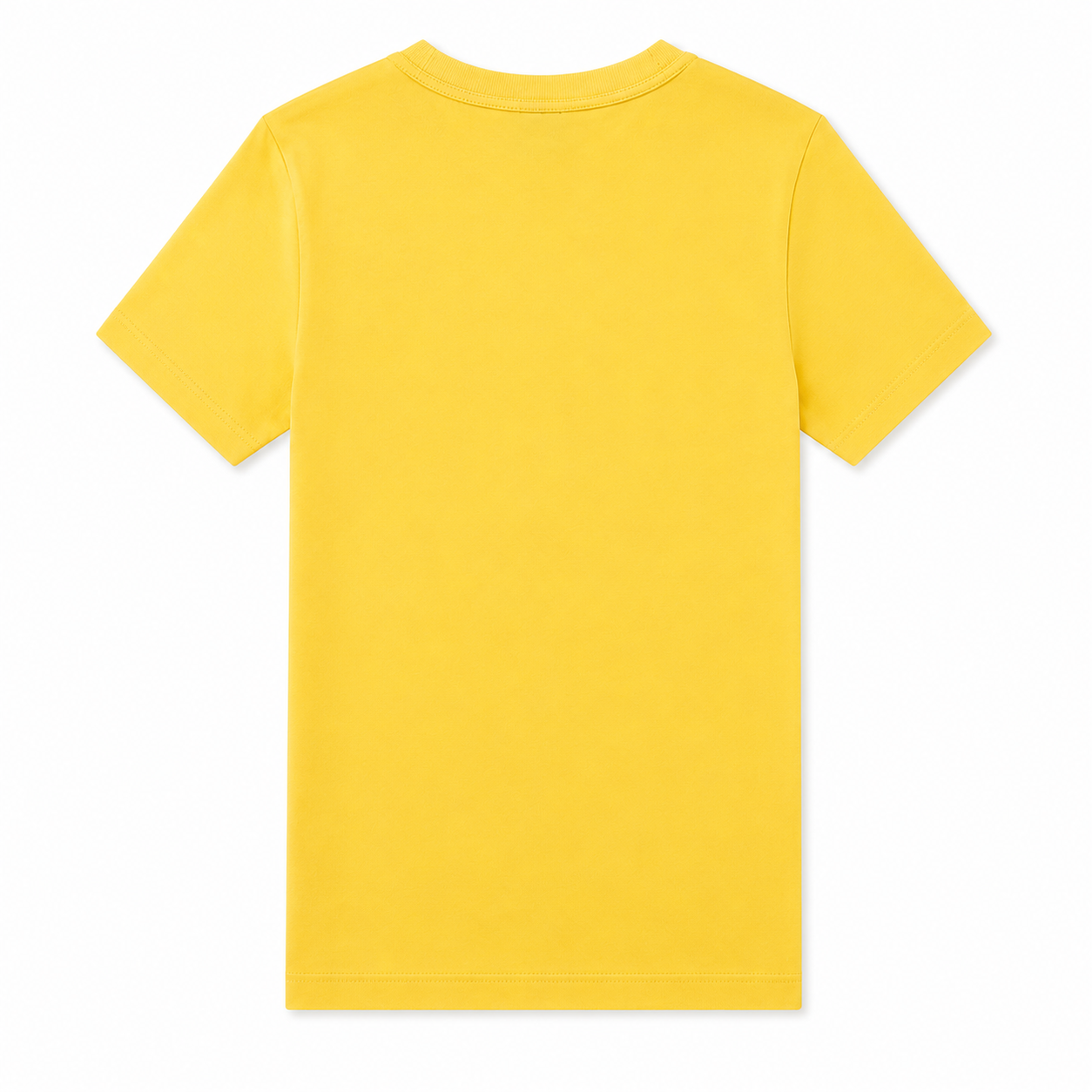 Polo Ralph Lauren Boys Custom Slim Fit Graphic T-Shirt Yellow | Cotton Crew Neck