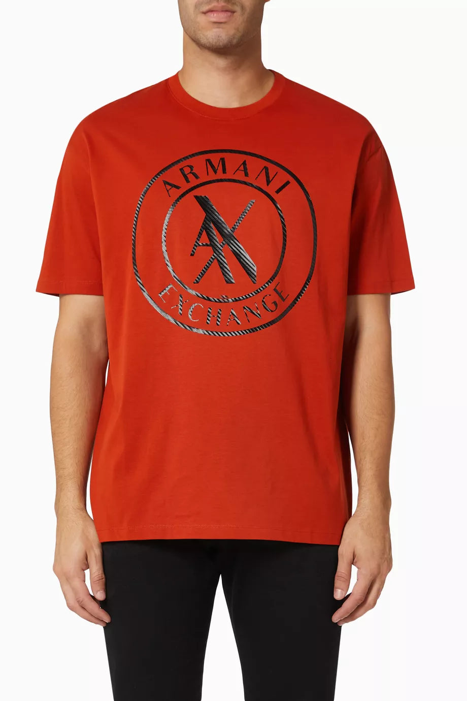 Armani Exchange bright red T-Shirts