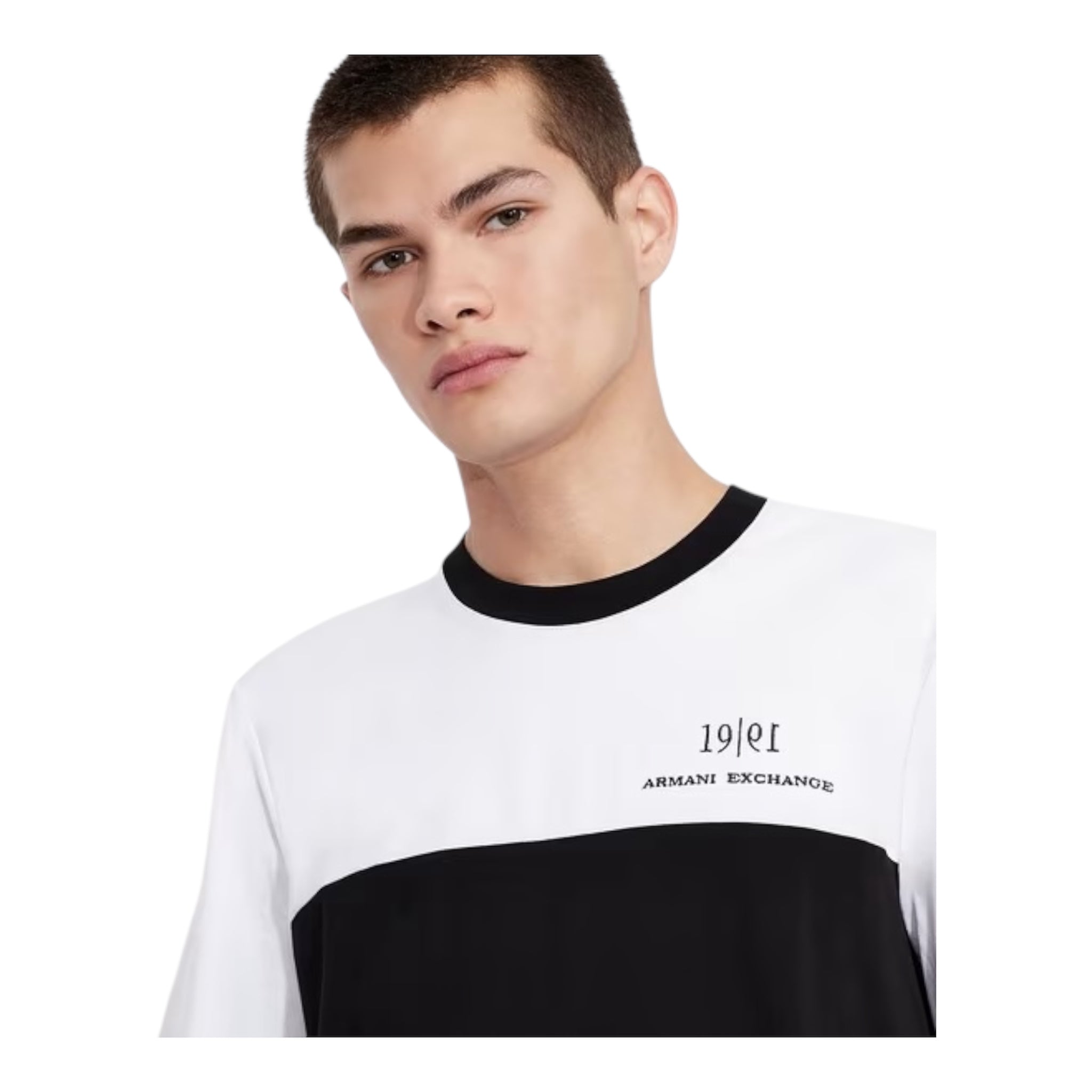 Armani Exchange Black White T-Shirts