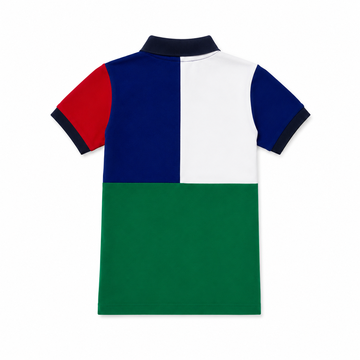 Polo Ralph Lauren Boys Toddler Big Pony Colorblock Polo Shirt 4T Spectre Blue Multi
