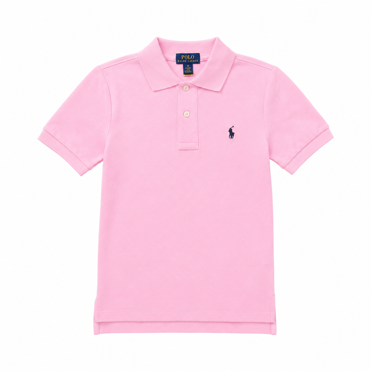 Polo Ralph Lauren Boys Classic Fit Mesh Polo Shirt – Carmel Pink
