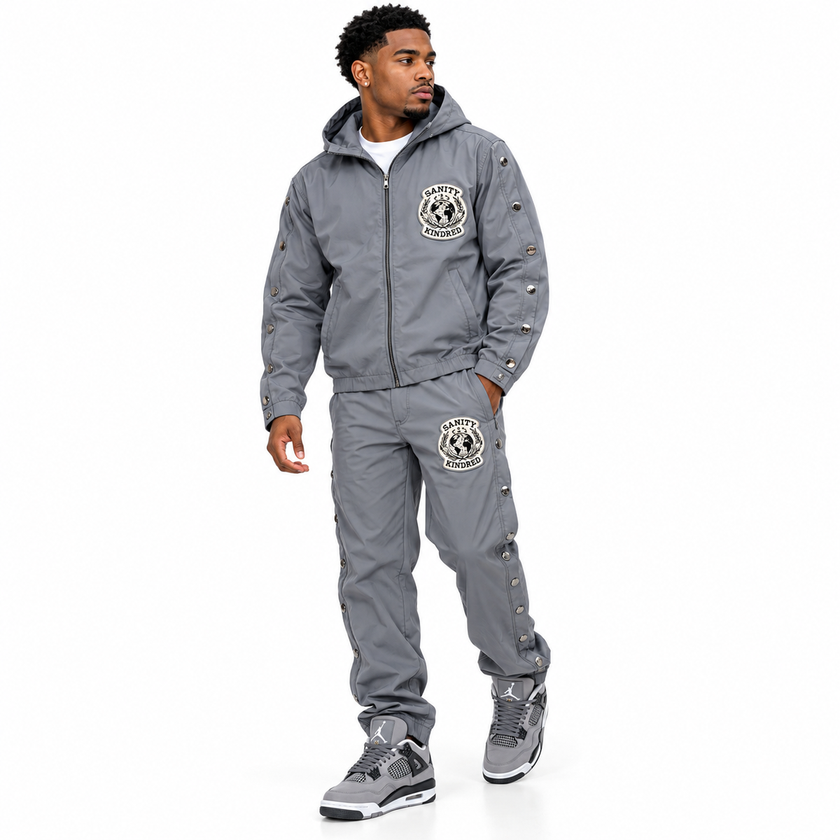 KINDRED NYLON CHENILLE LONG SLEEVE SET