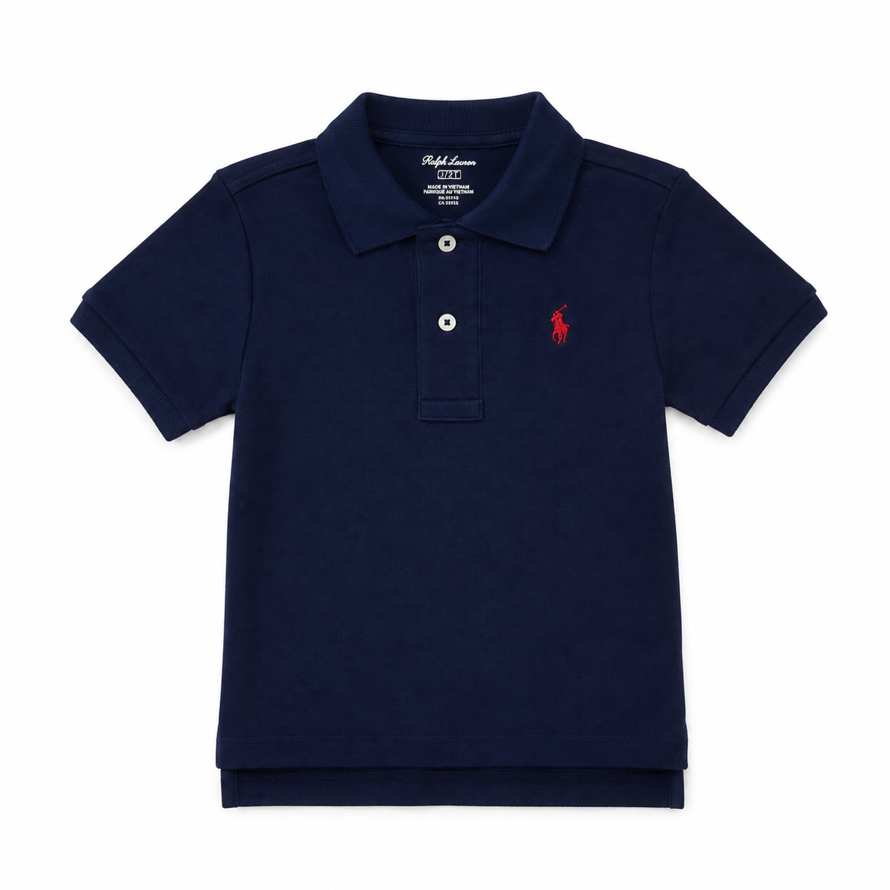 Polo Ralph Lauren Toddler Boys Classic Mesh Polo Shirt – French Navy