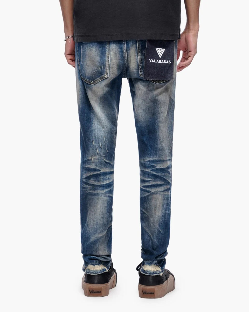 Valabasas LEADER DARK BLUE WASH SKINNY