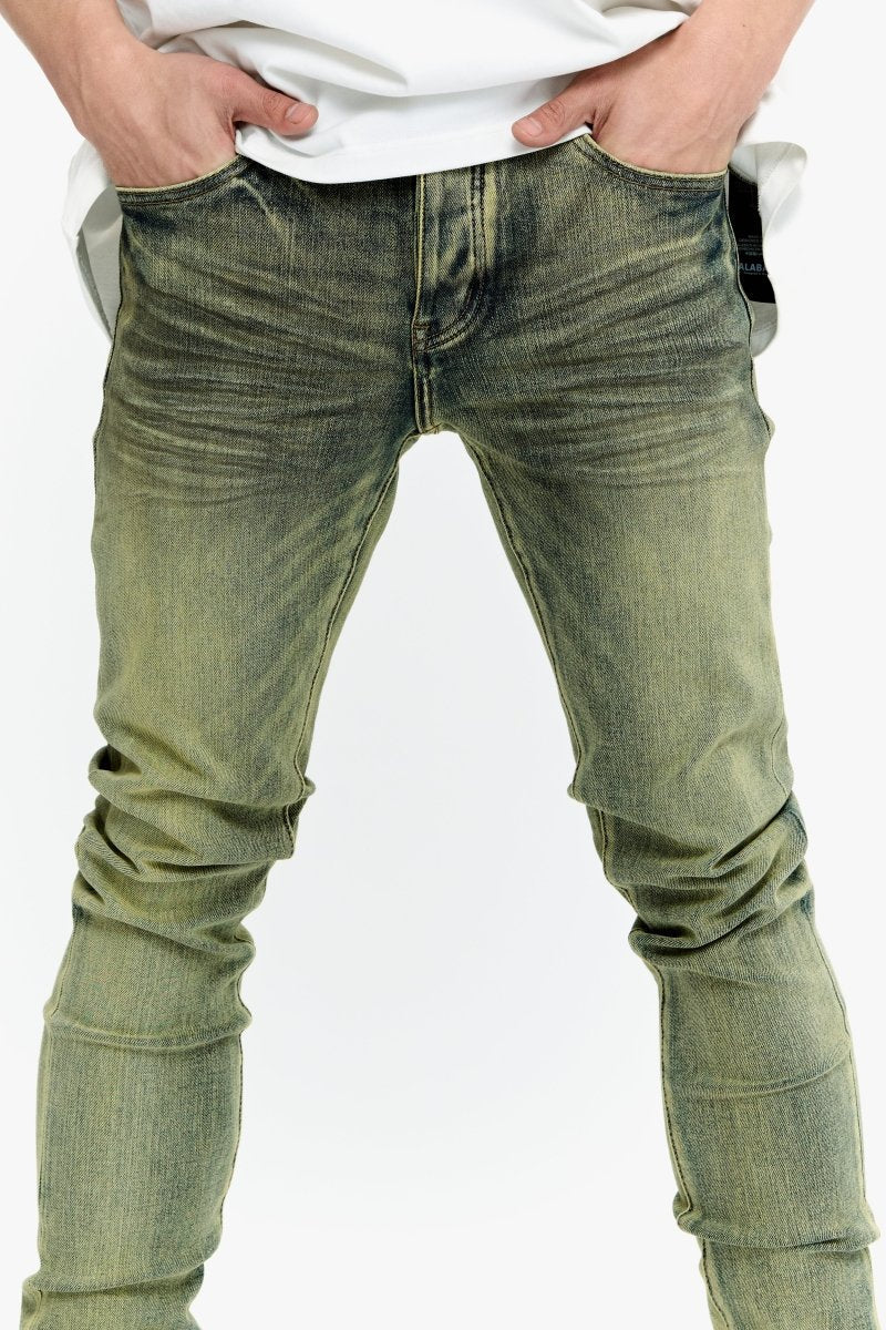 Valabasas MR.FLEX SKINNY YELLOW WASHED