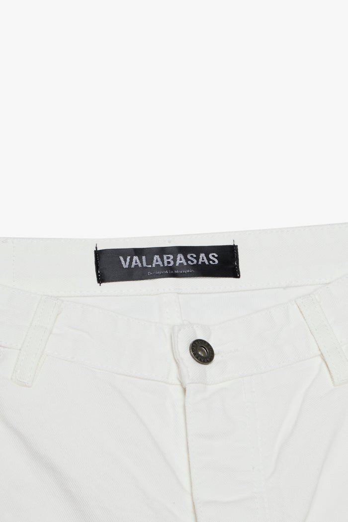VALABASAS DENIM
MR. SHORTS WHITE
