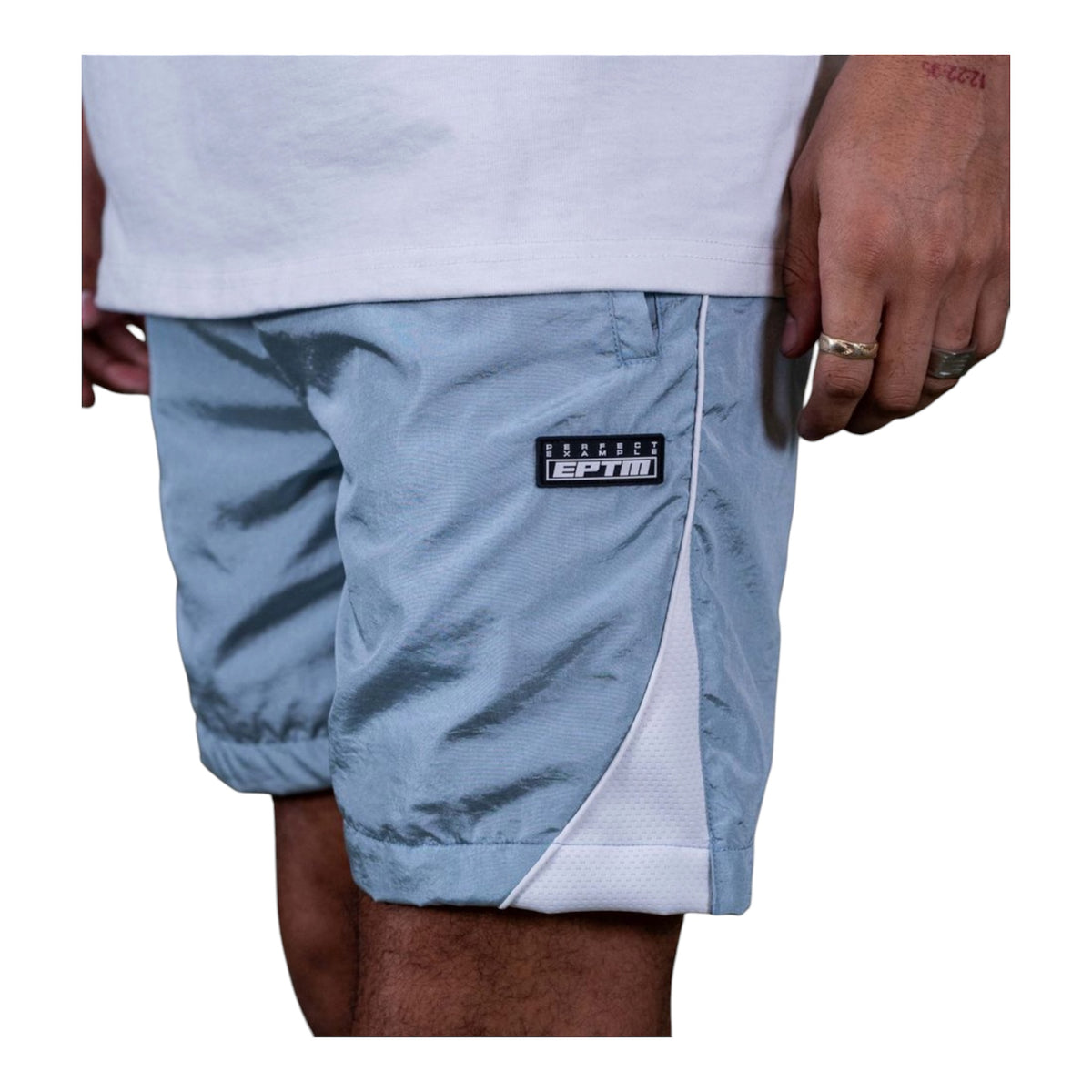 Eptm Derby Shorts - Sky Blue
