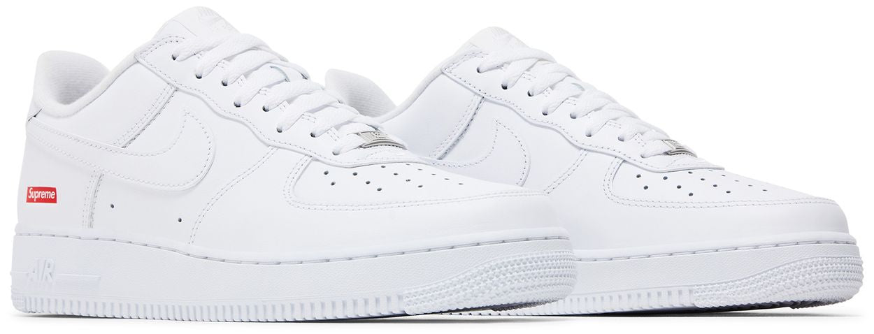 Supreme x Nike Air Force 1 Low 'Box Logo - White'