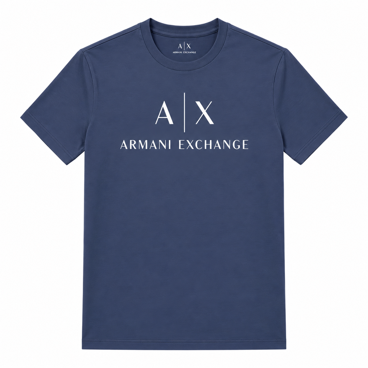 Armani Exchange A|X Logo T-Shirt Blue