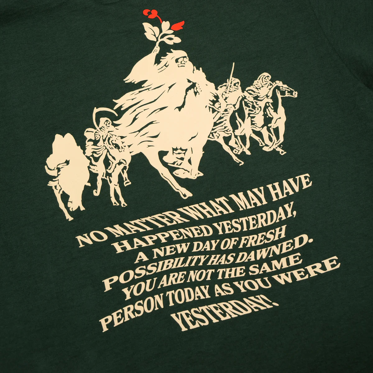 Yesterday is dead HORSEMEN TEE FOREST