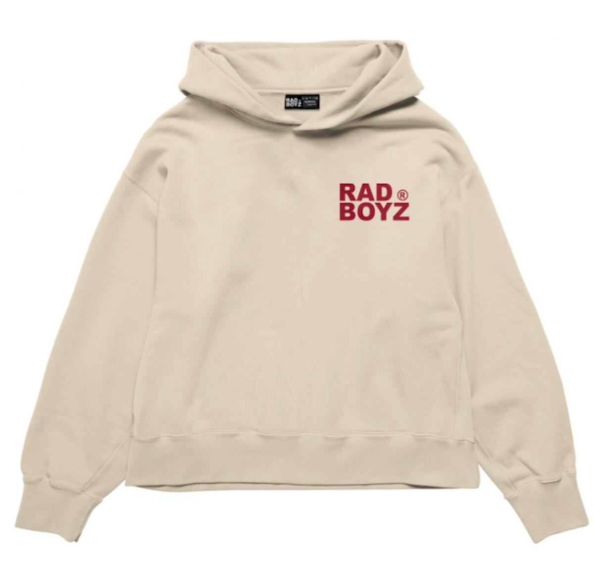 RAD BOYZ GLOBAL TAKE OVER CREAM HOODIE