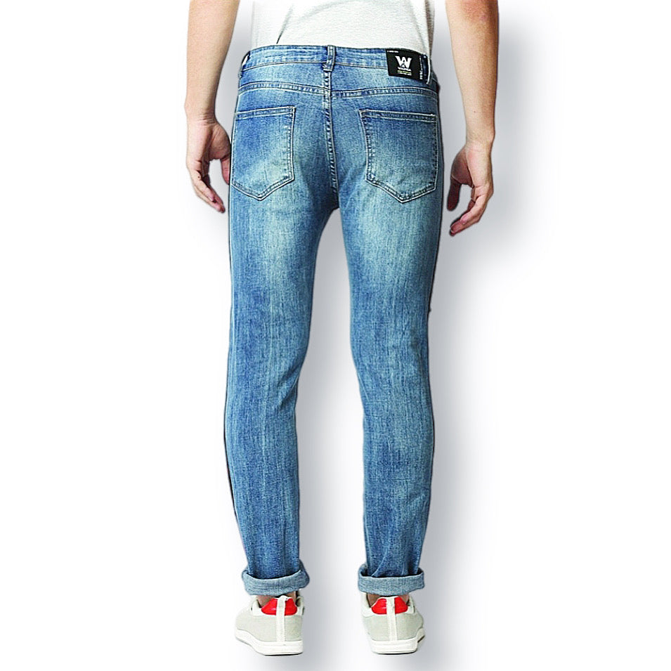 Waimea charcoal gray red jeans
Style M4963RID