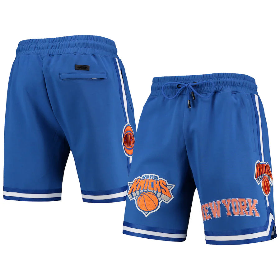 Pro Standard Blue Chenille Shorts