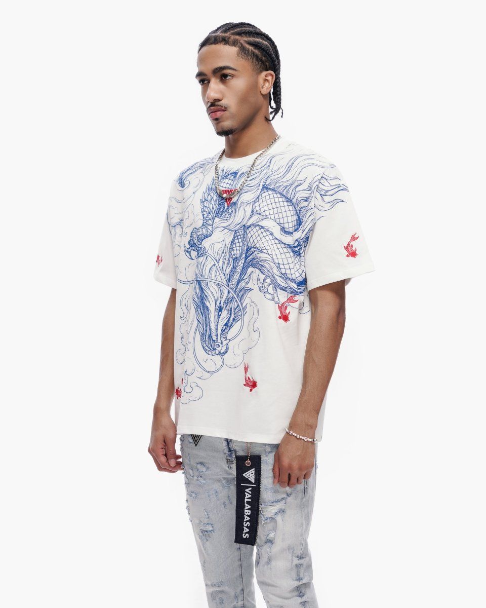 Valabasas Mythic Flow Tee White