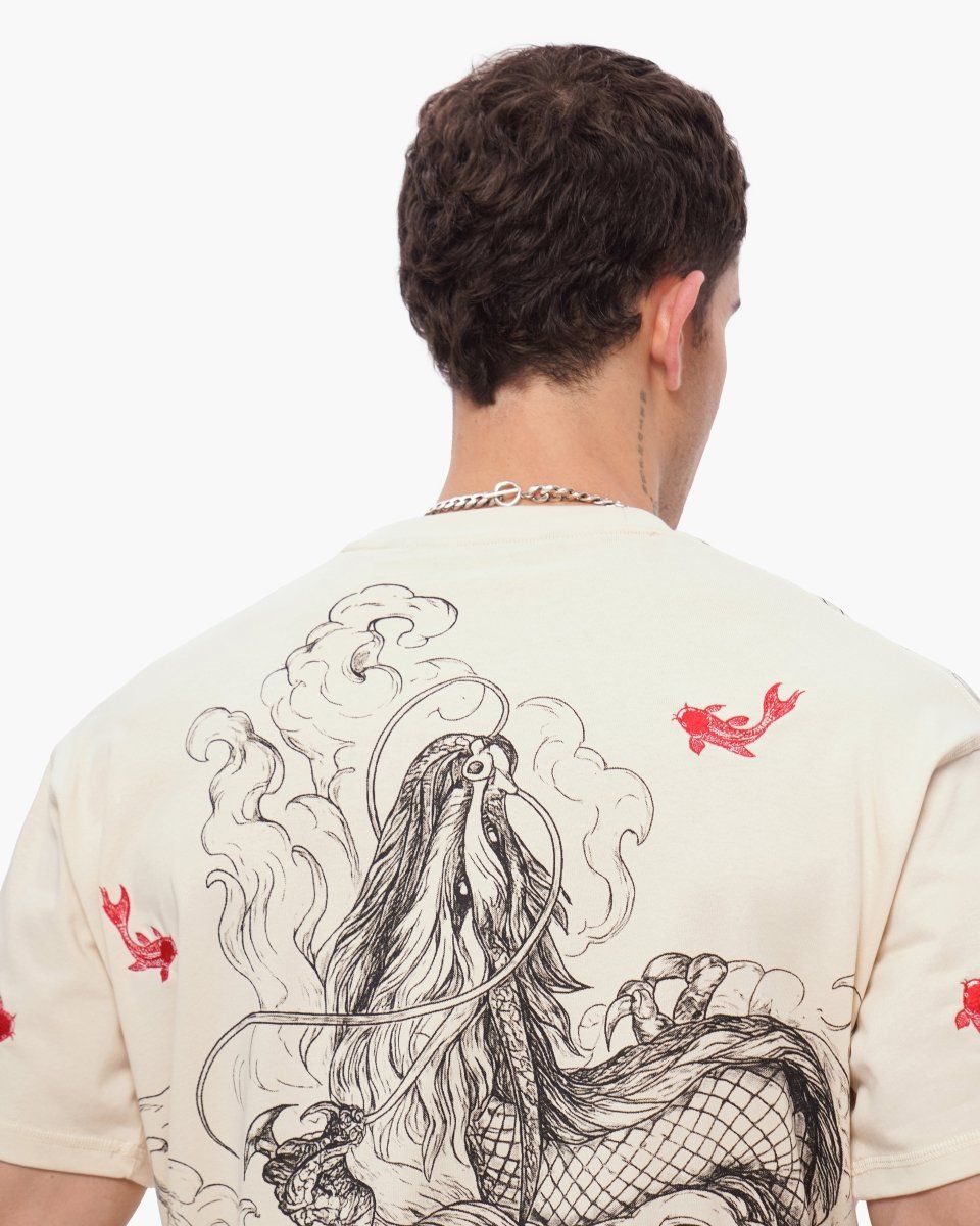 Valabasas Mythic Flow Tee Beige