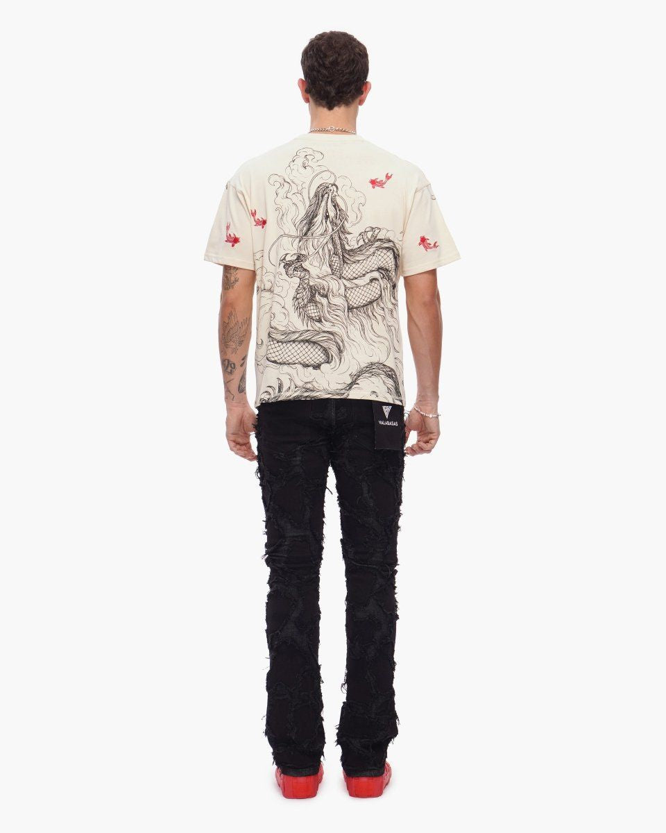 Valabasas Mythic Flow Tee Beige