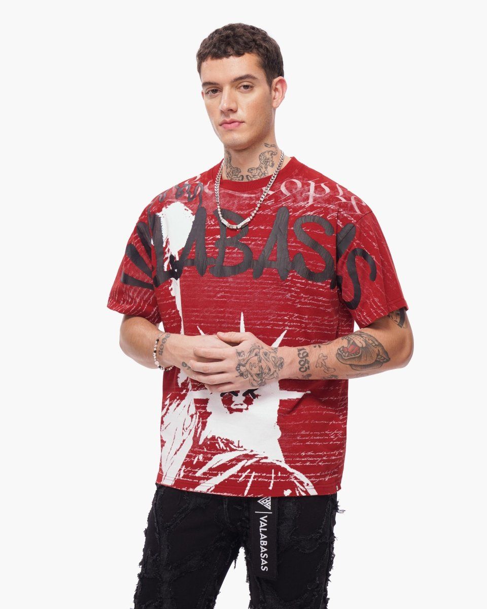 Valabasas Freedom Tee Rustic Red