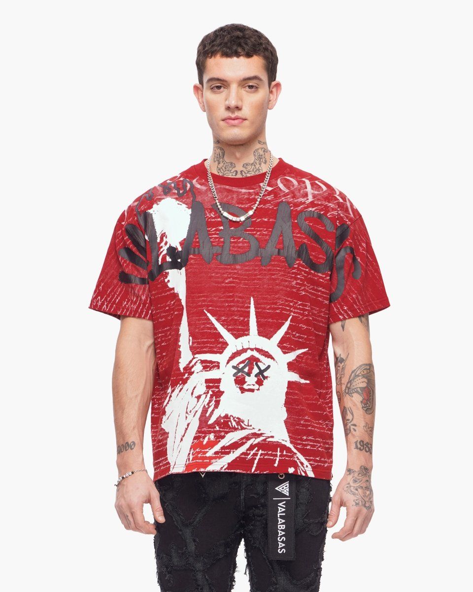 Valabasas Freedom Tee Rustic Red