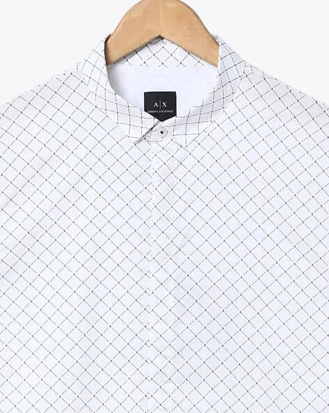 Armani Exchange White button Down Shirt
