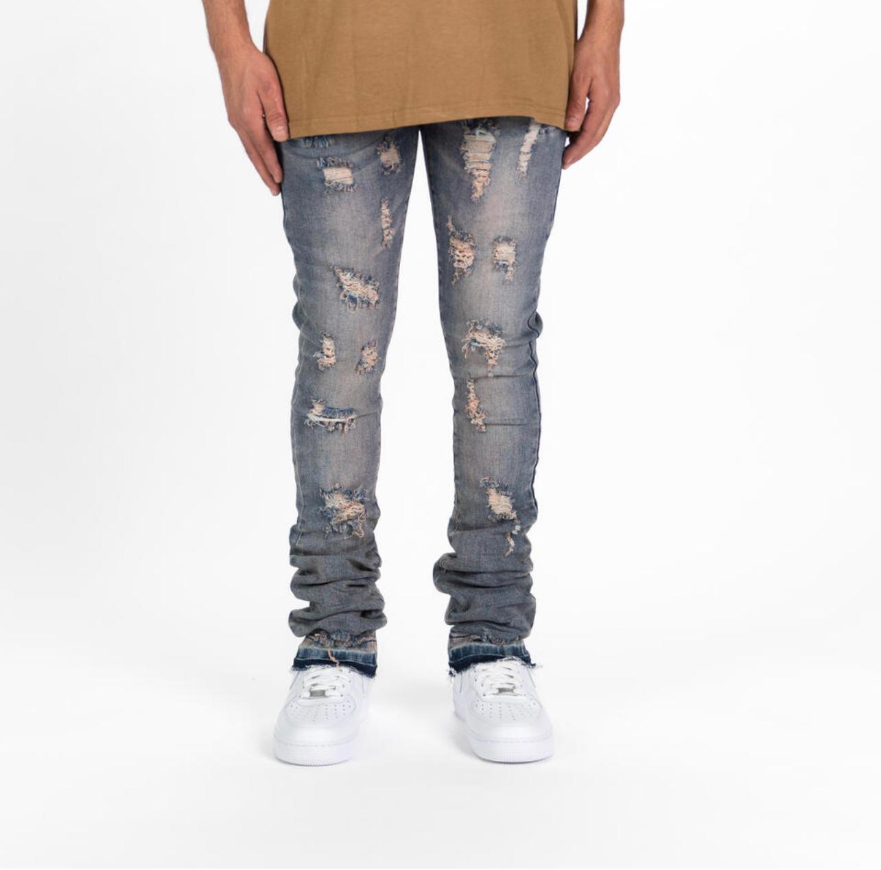 PHEELINGS
"NOW OR NEVER" FLARE STACK DENIM