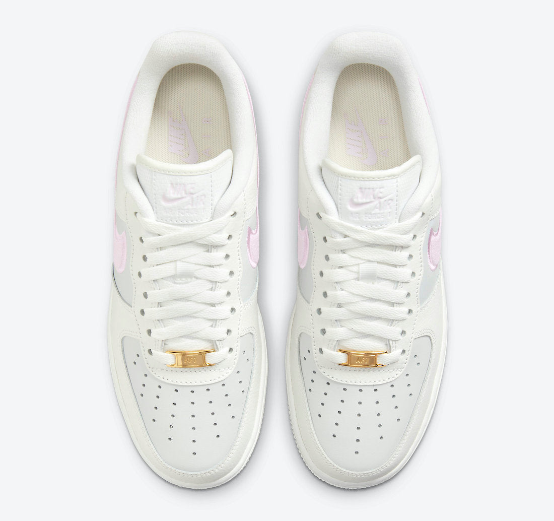 NIKE AIR FORCE 1 LOW RELEASING WITH PINK CHENILLE SWOOSHES