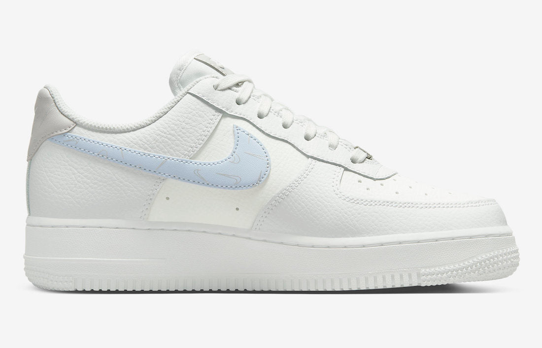 NIKE AIR FORCE 1 LOW WITH FOOTBALL GREY SWOOSHES