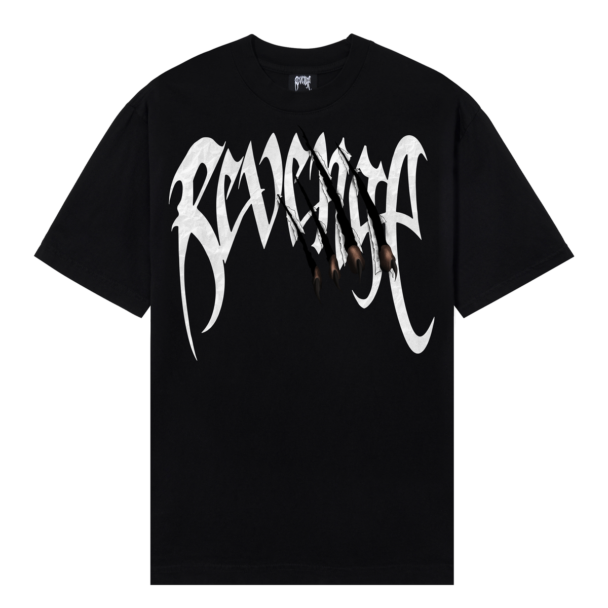 Revenge ARCH LOGO CLAW TEE BLACK/WHITE