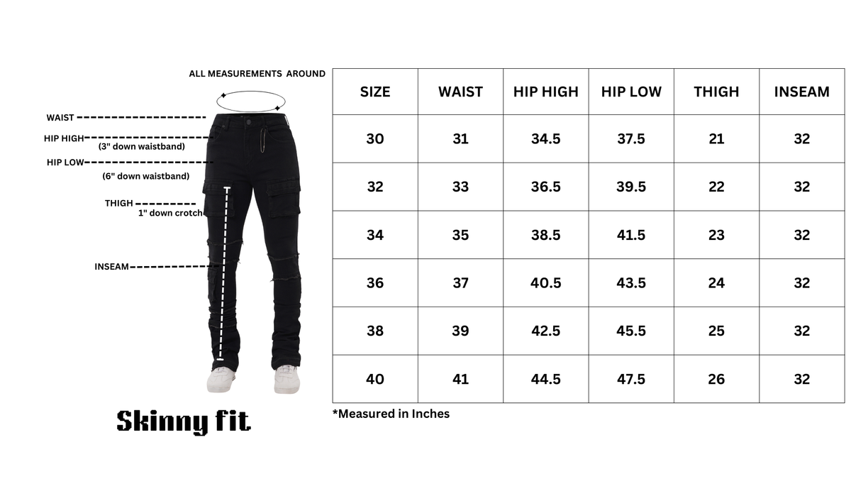 W BY WAIMEA MEN'S SKINNY JEANS