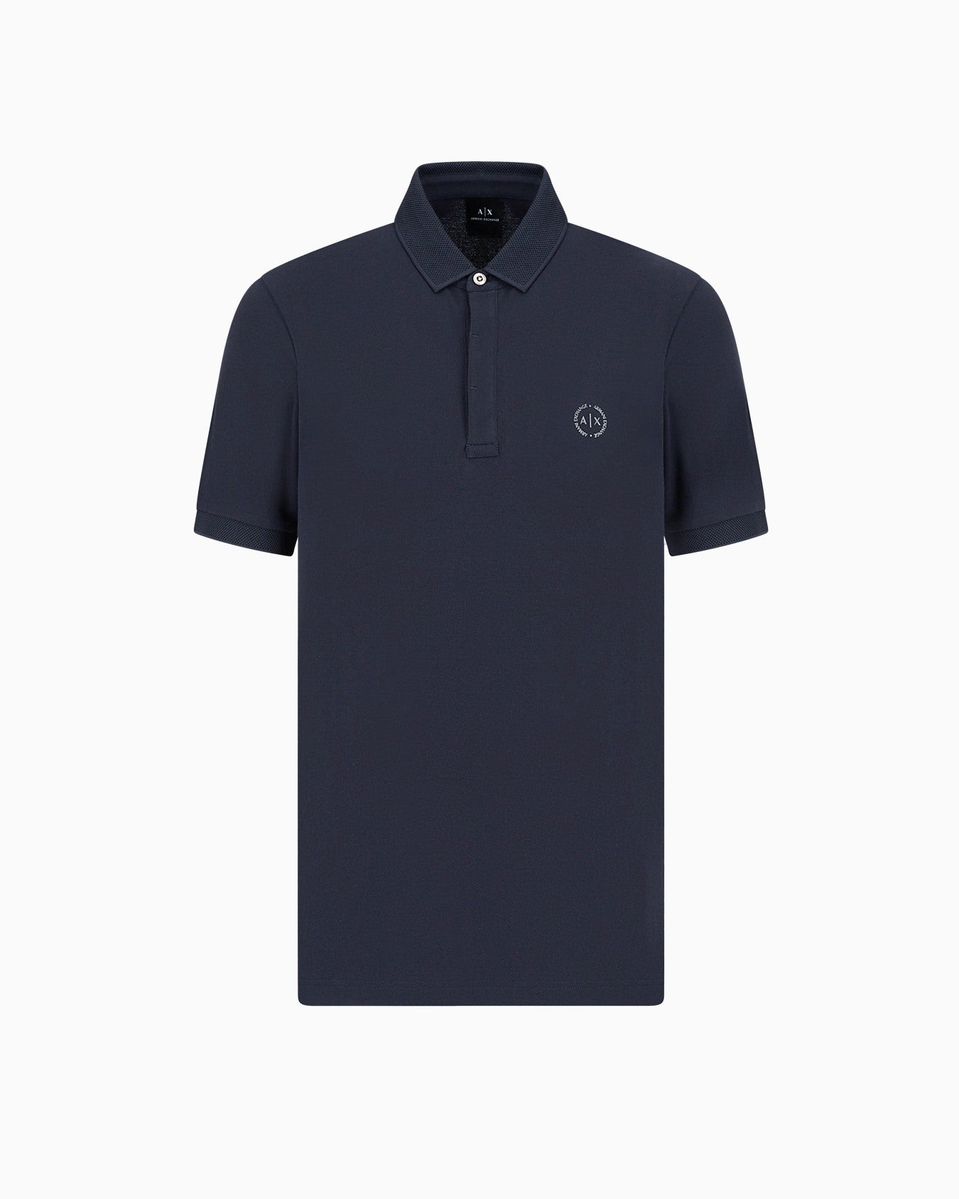Armani Exchange Navy Polo
