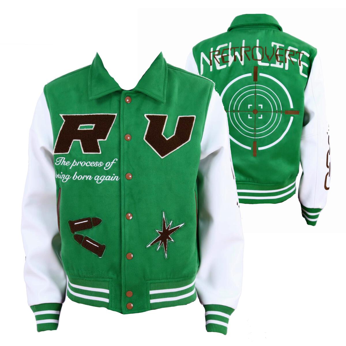 Retrovert NEW LIFE VARSITY JACKET
