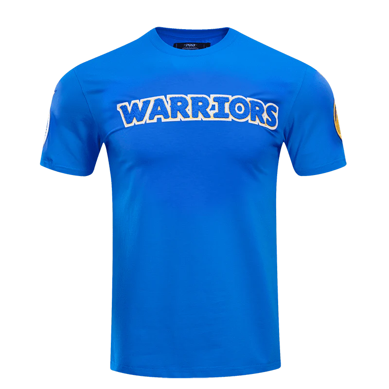 Pro Standard GOLDEN STATE WARRIORS CLASSIC CHENILLE SJ TEE