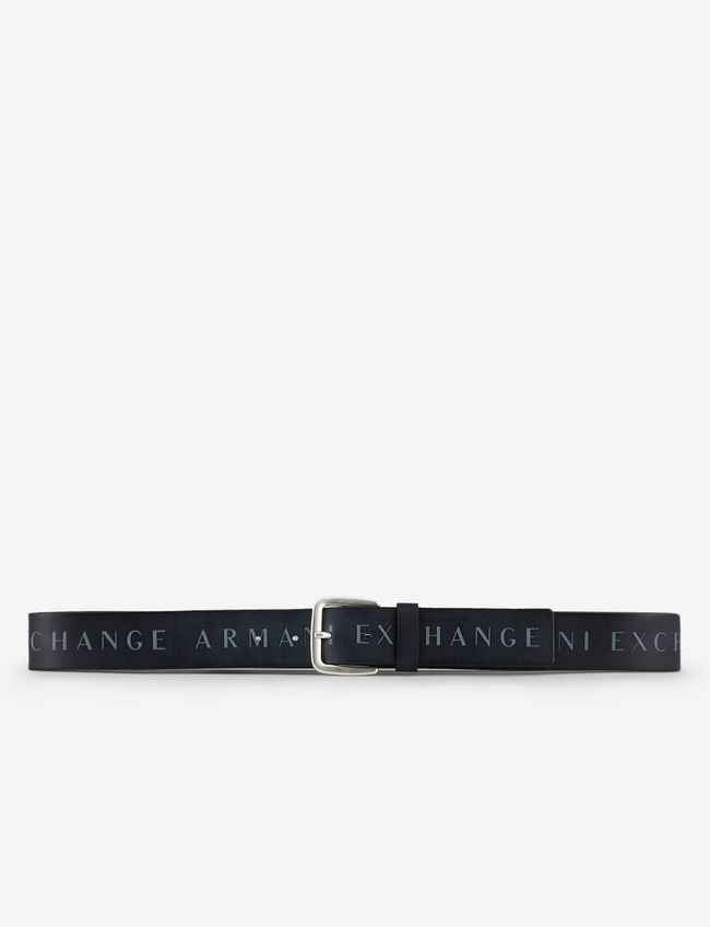 Armani Exchange Navy Belts