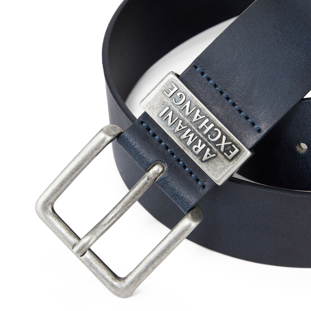 ARMANI EXCHANGE JEAN BELT - NAVY BLUE